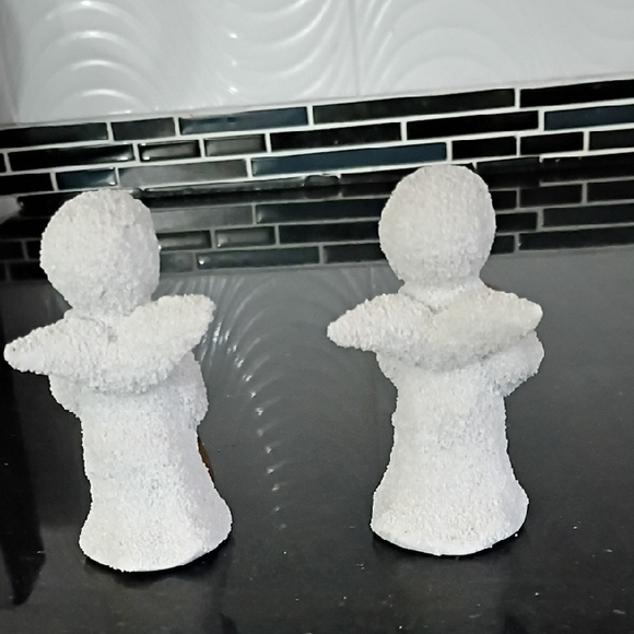 Vintage 90'S Holiday Snowbany Like Angels Playing Instruments - Picture 3 of 5